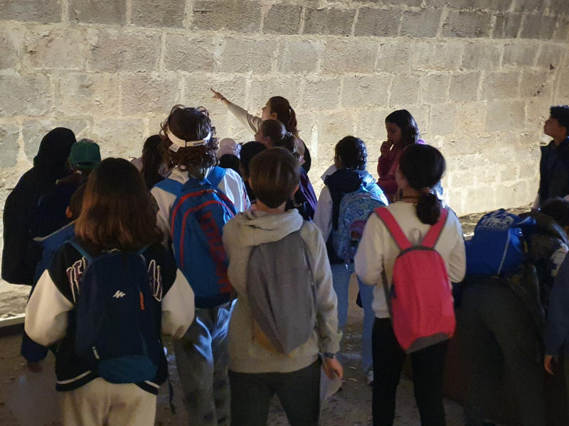 visitas guiadas para colegios en el castillo de peñíscola